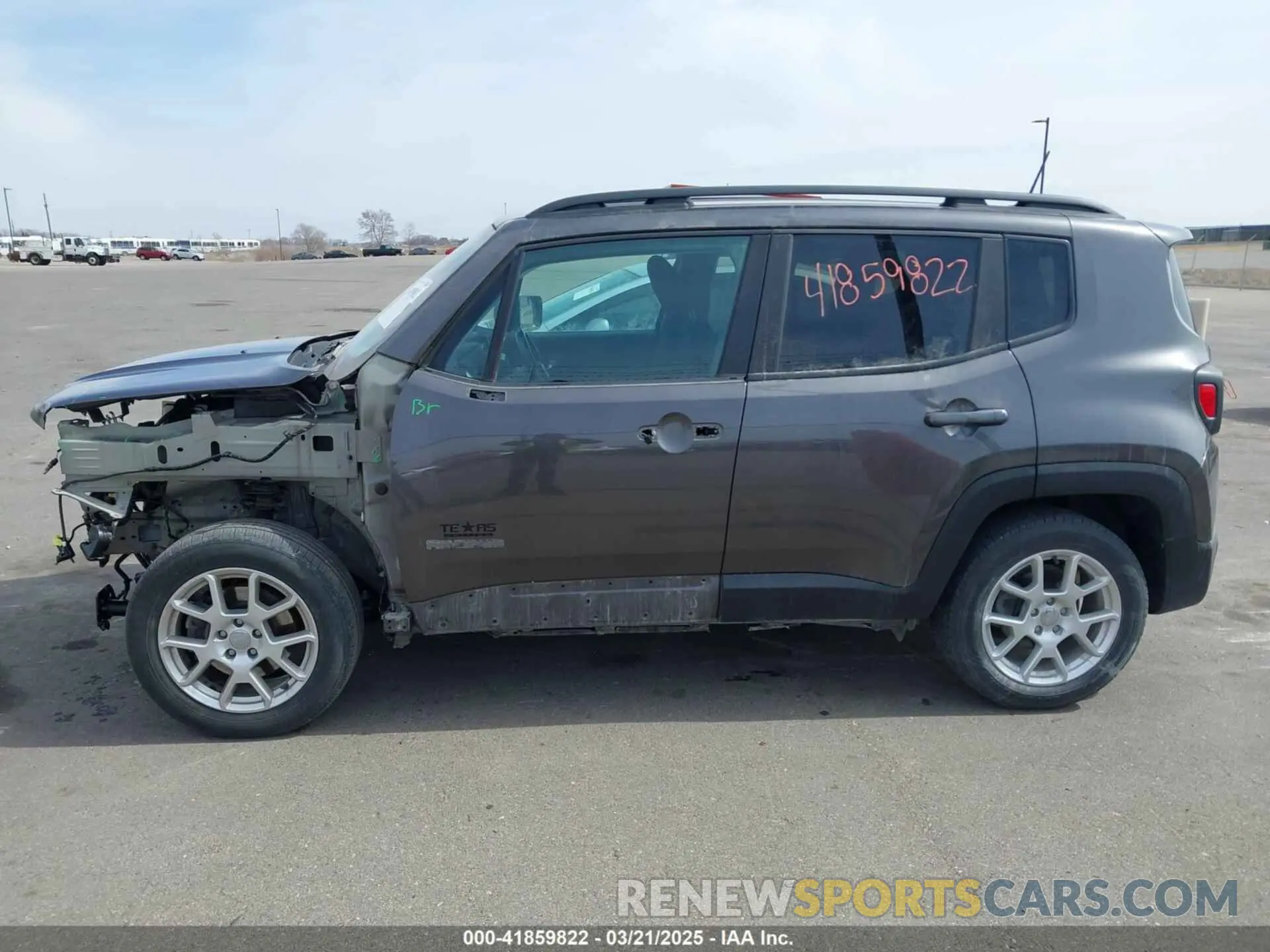 14 Photograph of a damaged car ZACNJABB1LPK99727 JEEP RENEGADE 2020