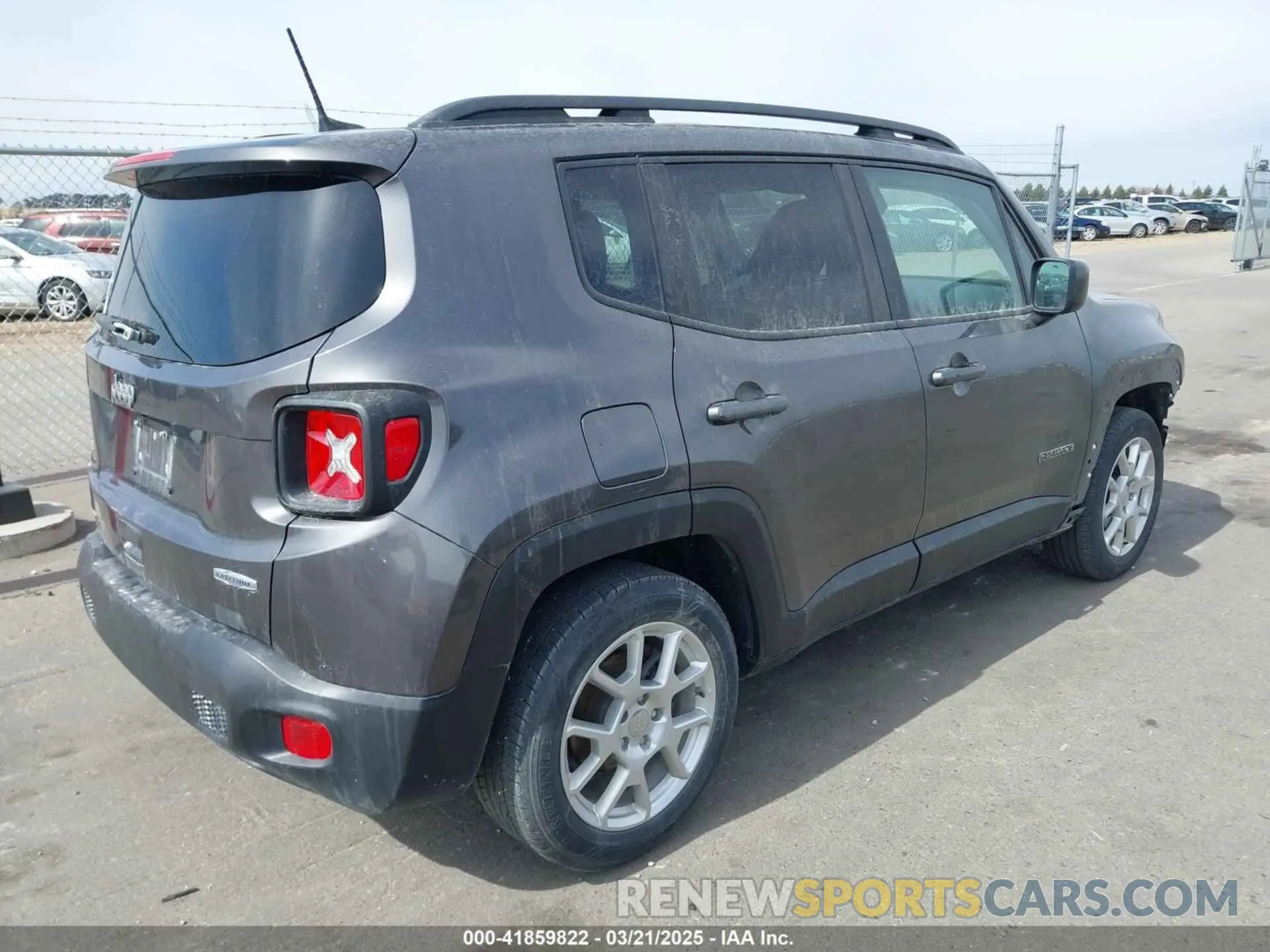 4 Photograph of a damaged car ZACNJABB1LPK99727 JEEP RENEGADE 2020