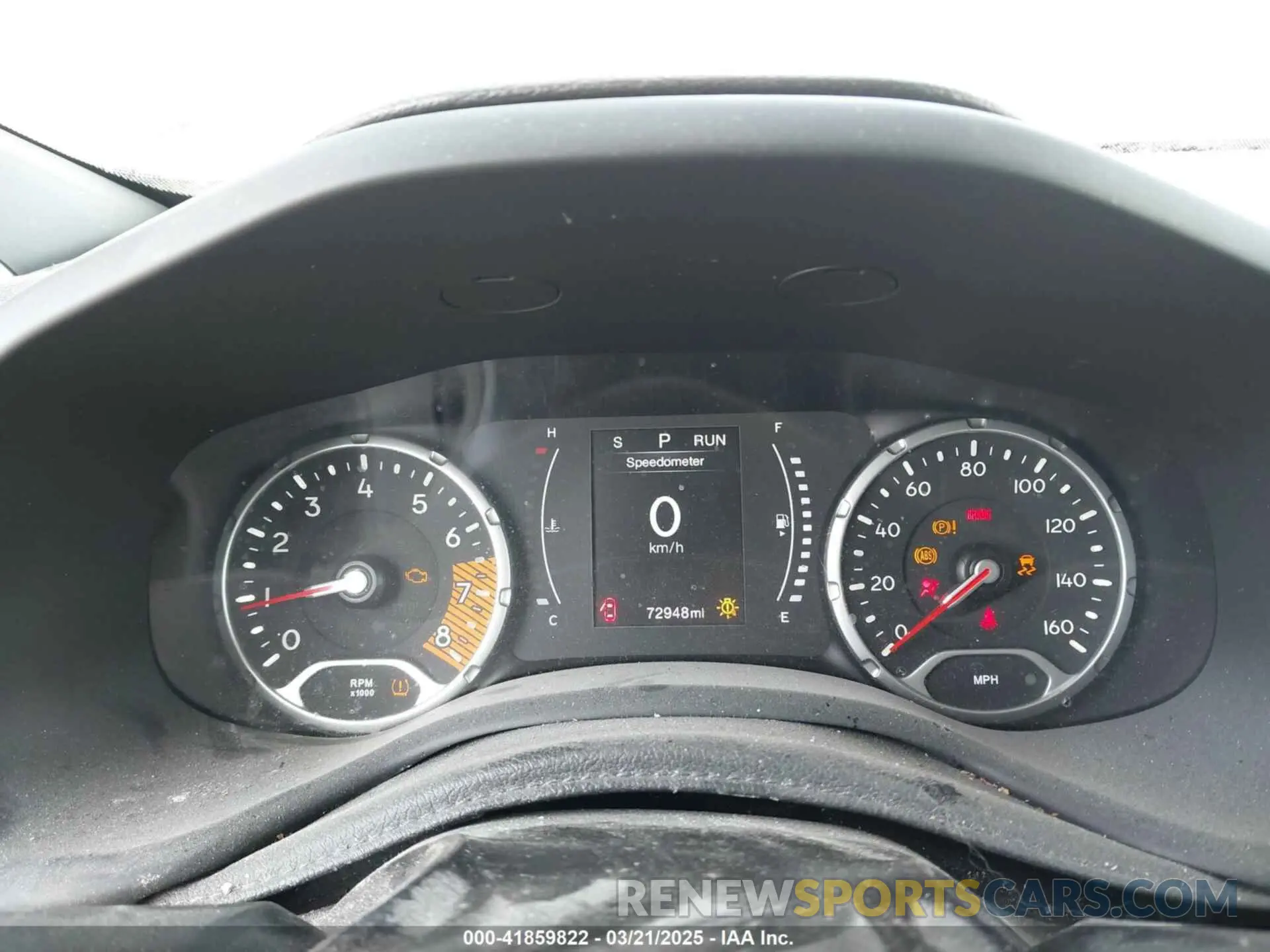 7 Photograph of a damaged car ZACNJABB1LPK99727 JEEP RENEGADE 2020
