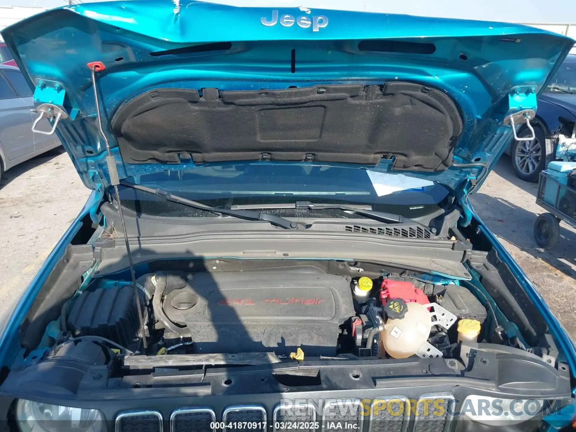 10 Photograph of a damaged car ZACNJABB1LPL03274 JEEP RENEGADE 2020