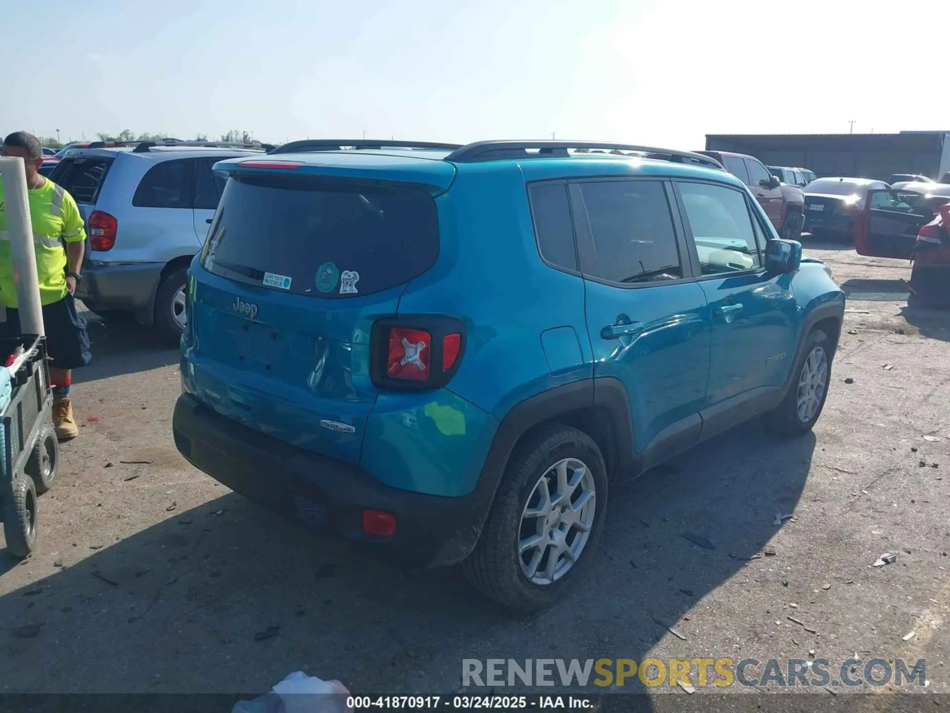 4 Photograph of a damaged car ZACNJABB1LPL03274 JEEP RENEGADE 2020