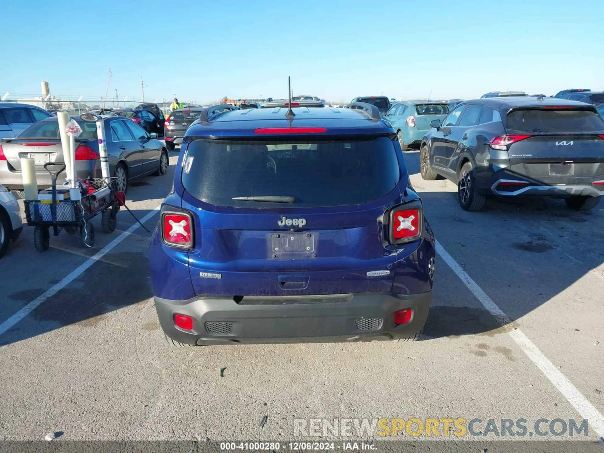 16 Photograph of a damaged car ZACNJABB1LPL17465 JEEP RENEGADE 2020