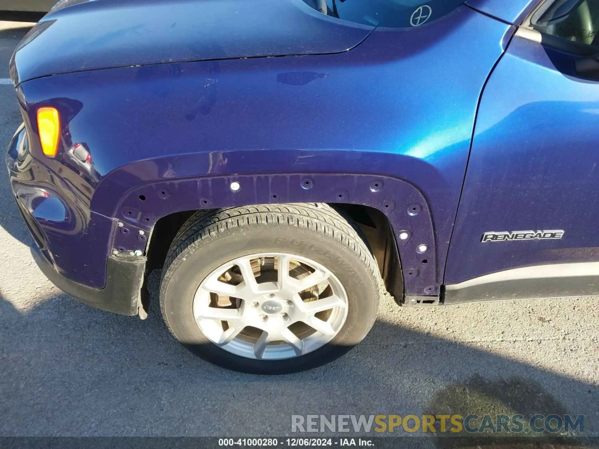 18 Photograph of a damaged car ZACNJABB1LPL17465 JEEP RENEGADE 2020