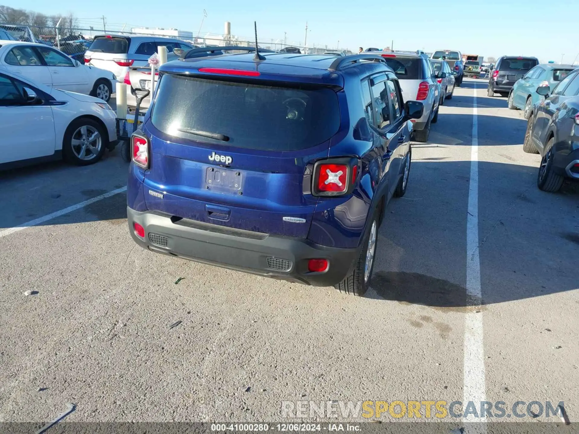 4 Photograph of a damaged car ZACNJABB1LPL17465 JEEP RENEGADE 2020