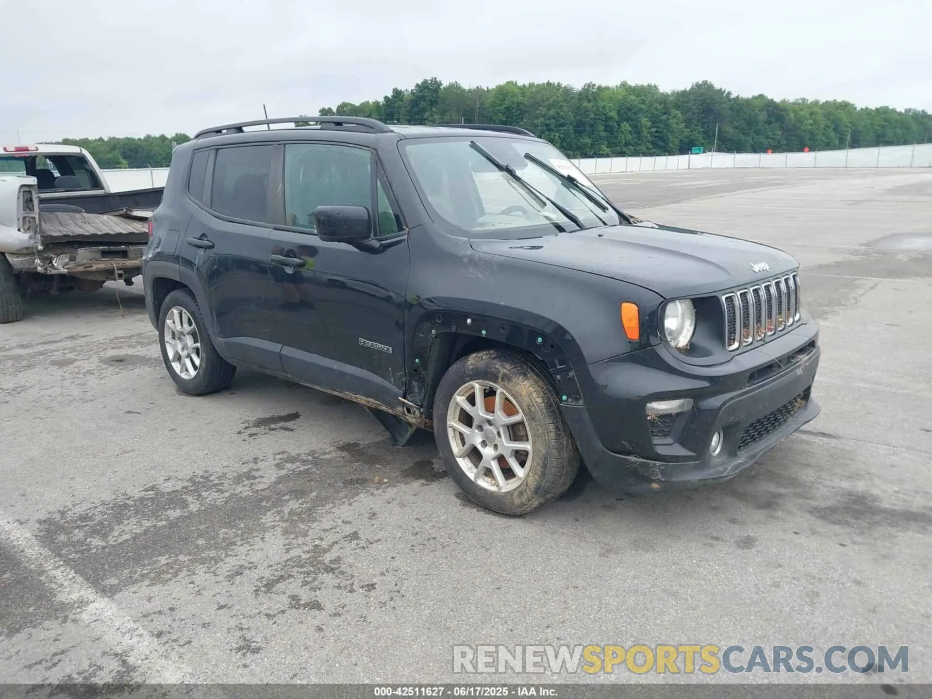1 Photograph of a damaged car ZACNJABB1LPL31110 JEEP RENEGADE 2020