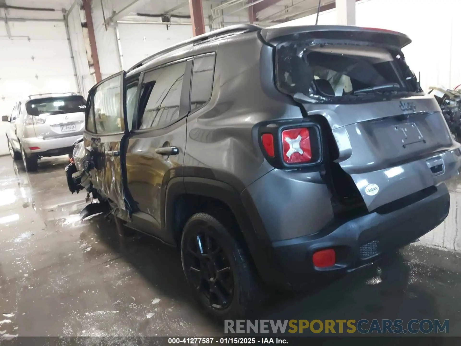 3 Photograph of a damaged car ZACNJABB1LPL32998 JEEP RENEGADE 2020