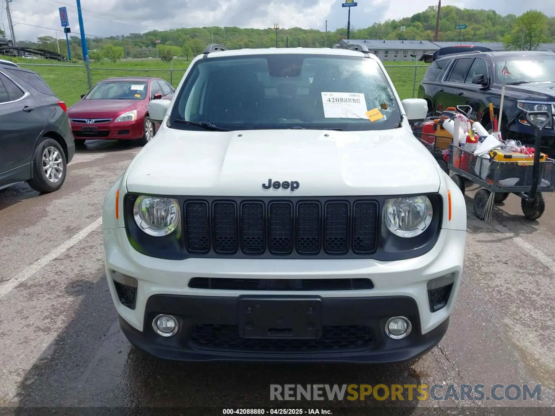 12 Photograph of a damaged car ZACNJABB1LPL41510 JEEP RENEGADE 2020