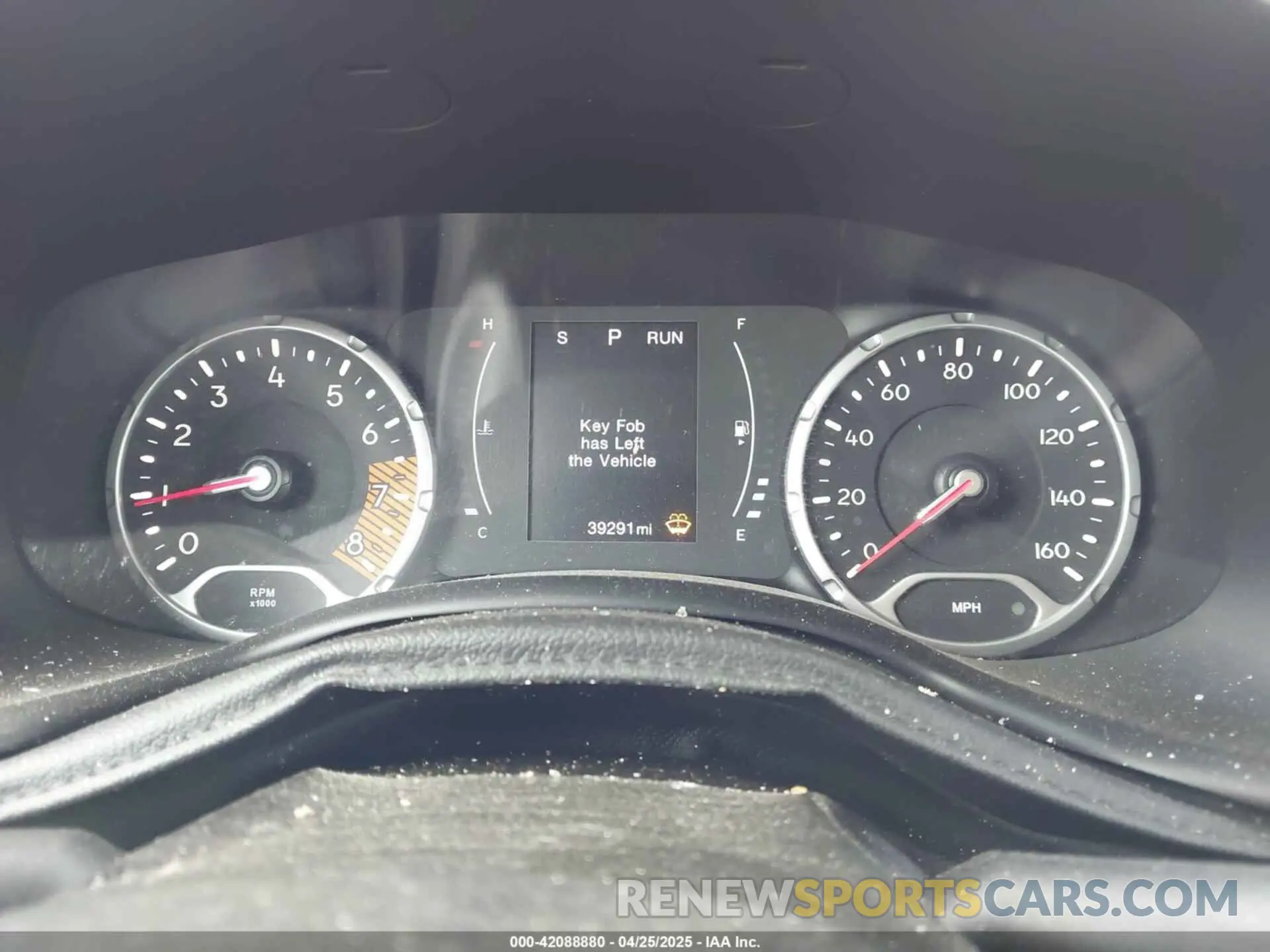 7 Photograph of a damaged car ZACNJABB1LPL41510 JEEP RENEGADE 2020