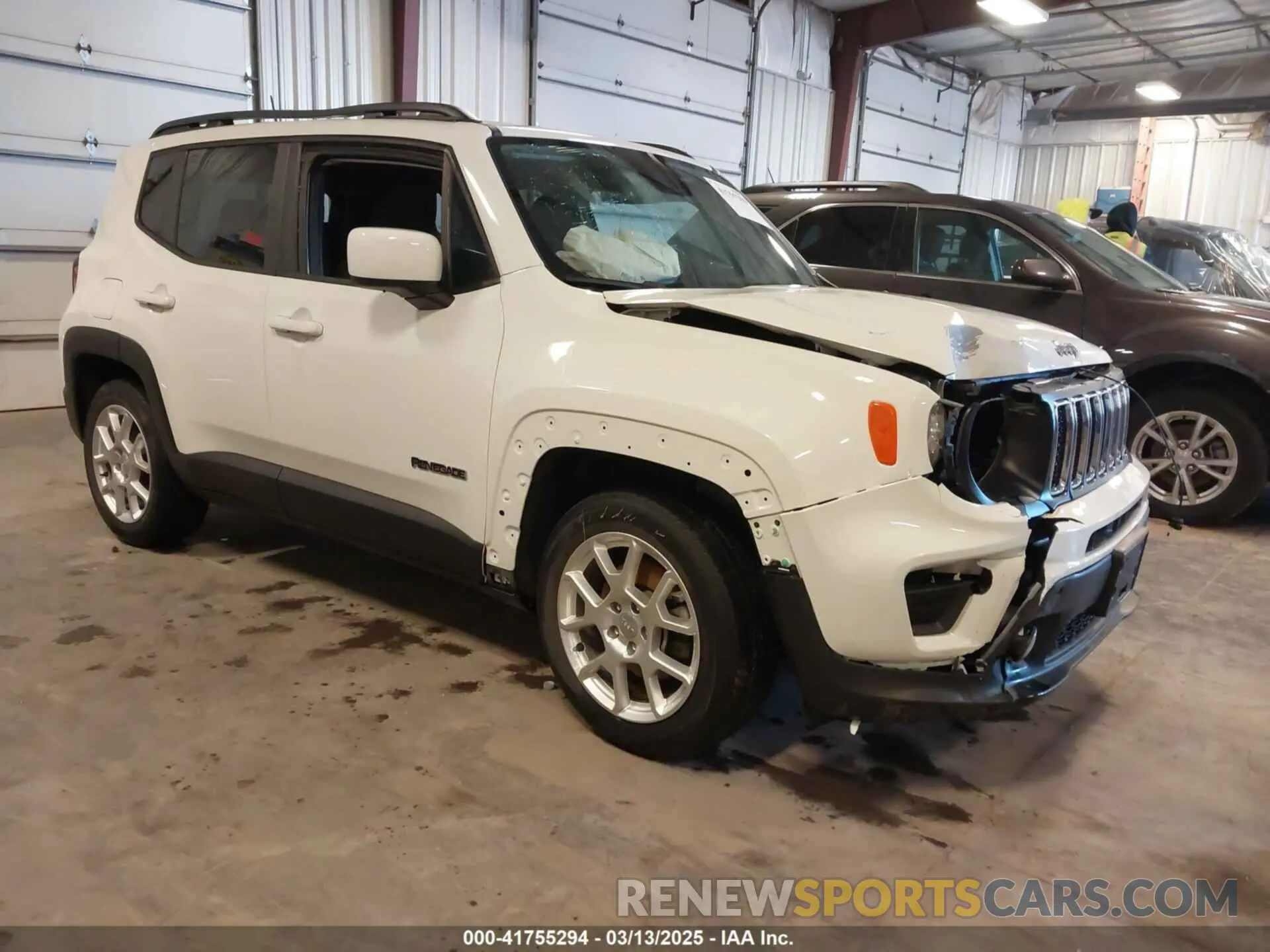 1 Photograph of a damaged car ZACNJABB1LPL74247 JEEP RENEGADE 2020
