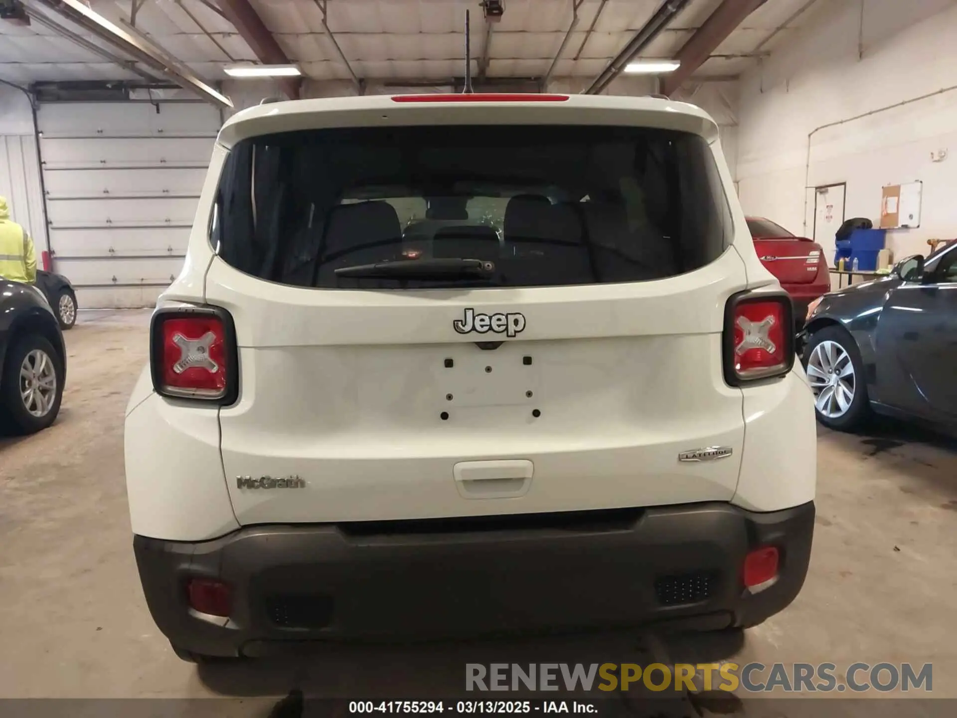 16 Photograph of a damaged car ZACNJABB1LPL74247 JEEP RENEGADE 2020