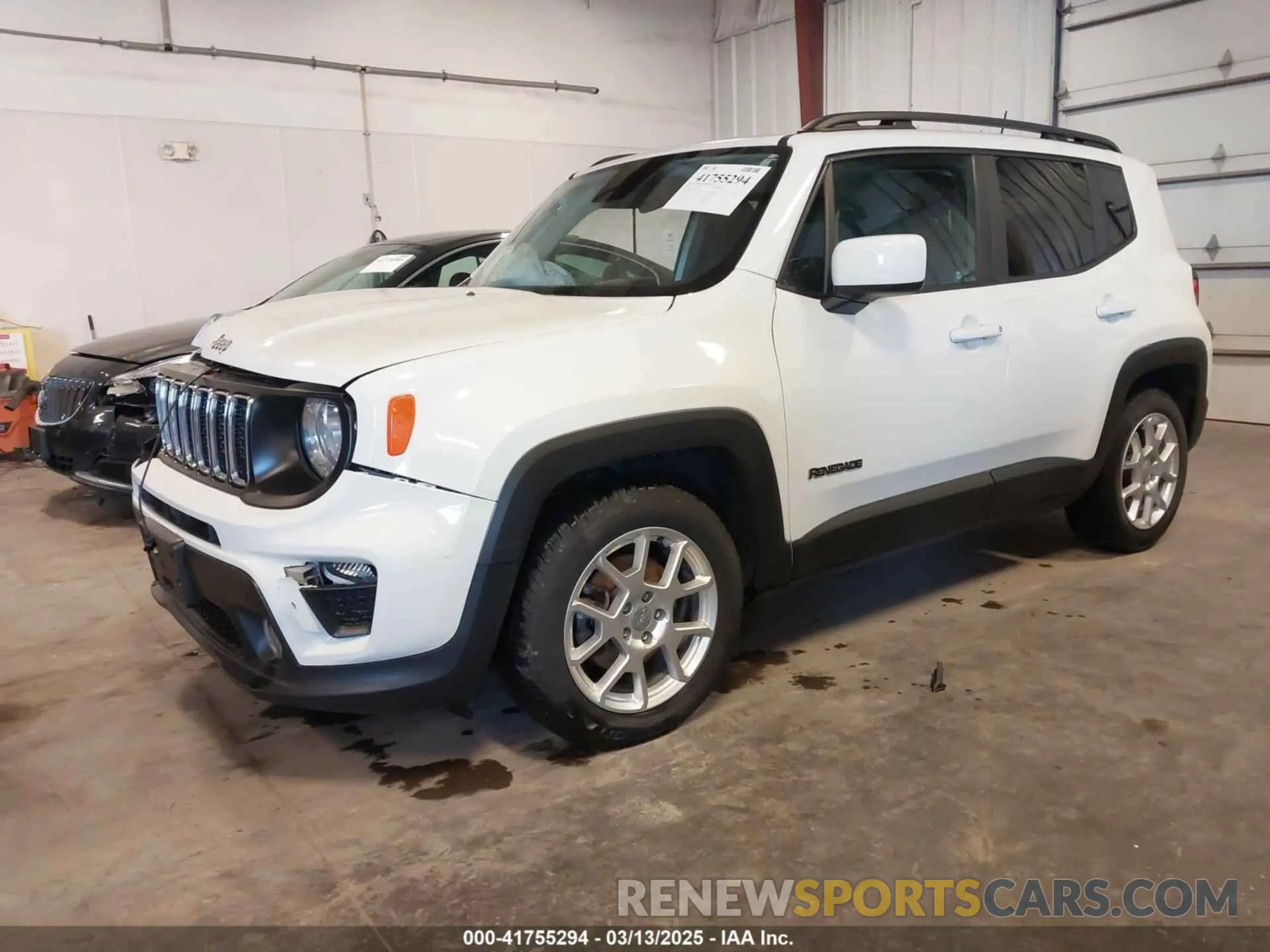 2 Photograph of a damaged car ZACNJABB1LPL74247 JEEP RENEGADE 2020
