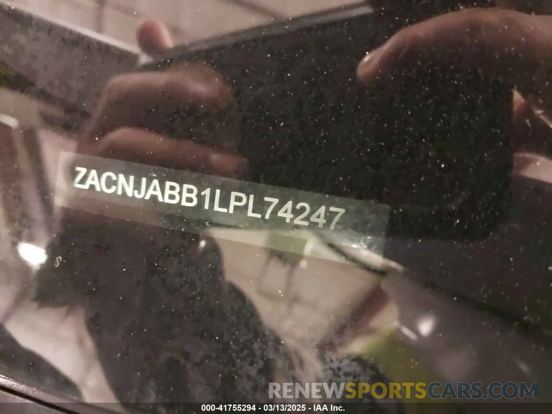 9 Photograph of a damaged car ZACNJABB1LPL74247 JEEP RENEGADE 2020