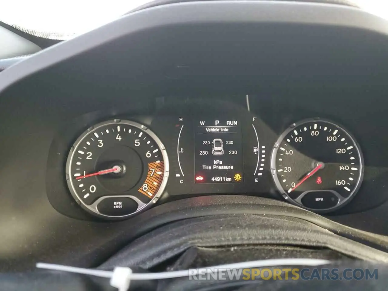 9 Photograph of a damaged car ZACNJABB2LPL40561 JEEP RENEGADE 2020