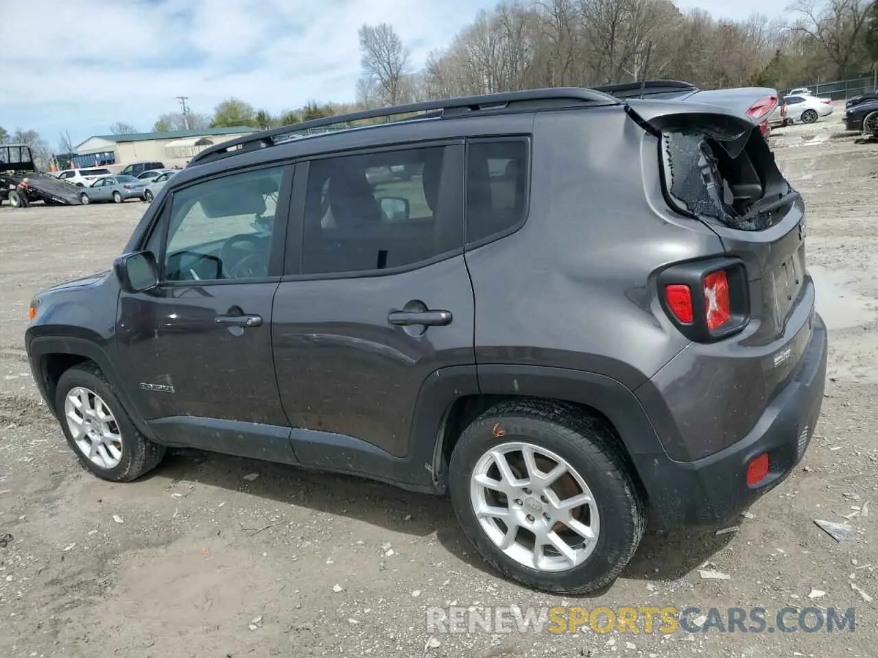 2 Photograph of a damaged car ZACNJABB2LPL60552 JEEP RENEGADE 2020