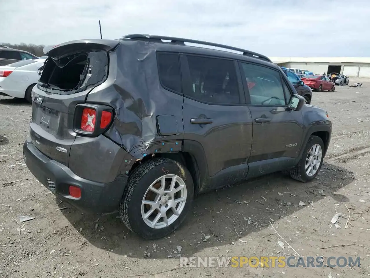 3 Photograph of a damaged car ZACNJABB2LPL60552 JEEP RENEGADE 2020