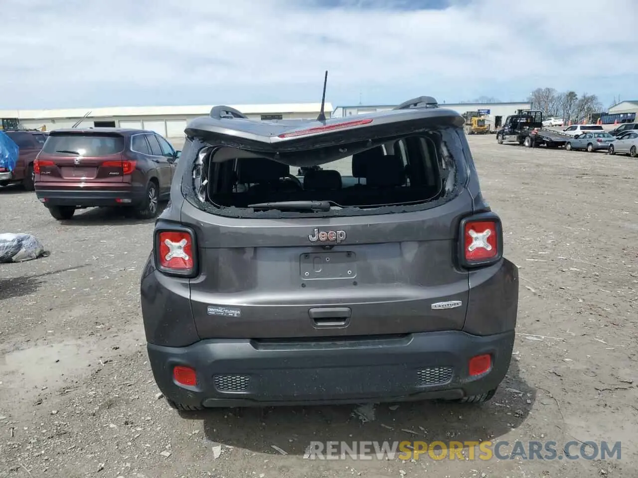 6 Photograph of a damaged car ZACNJABB2LPL60552 JEEP RENEGADE 2020
