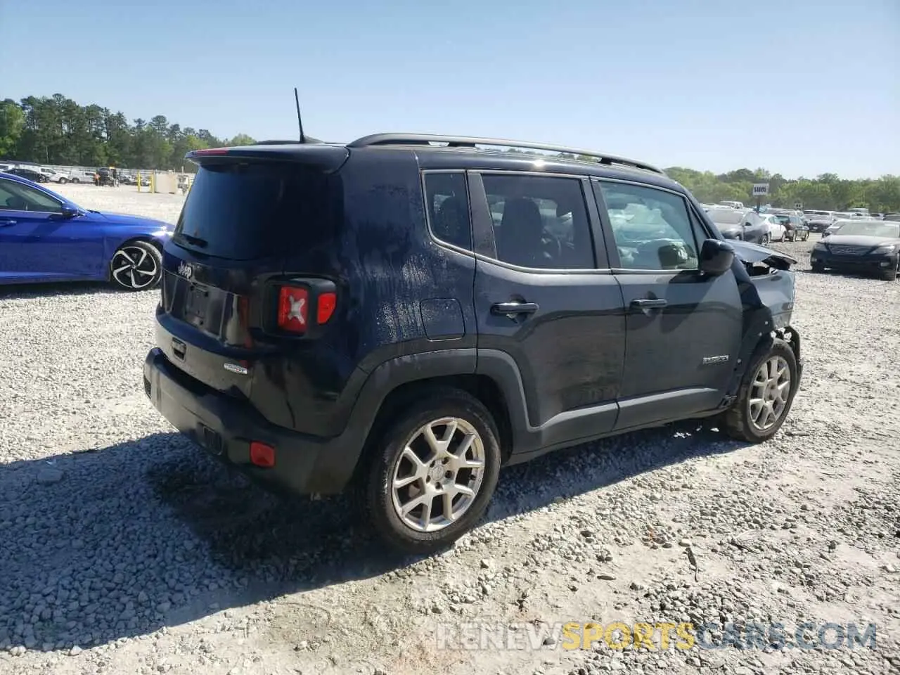 3 Photograph of a damaged car ZACNJABB2LPL64164 JEEP RENEGADE 2020