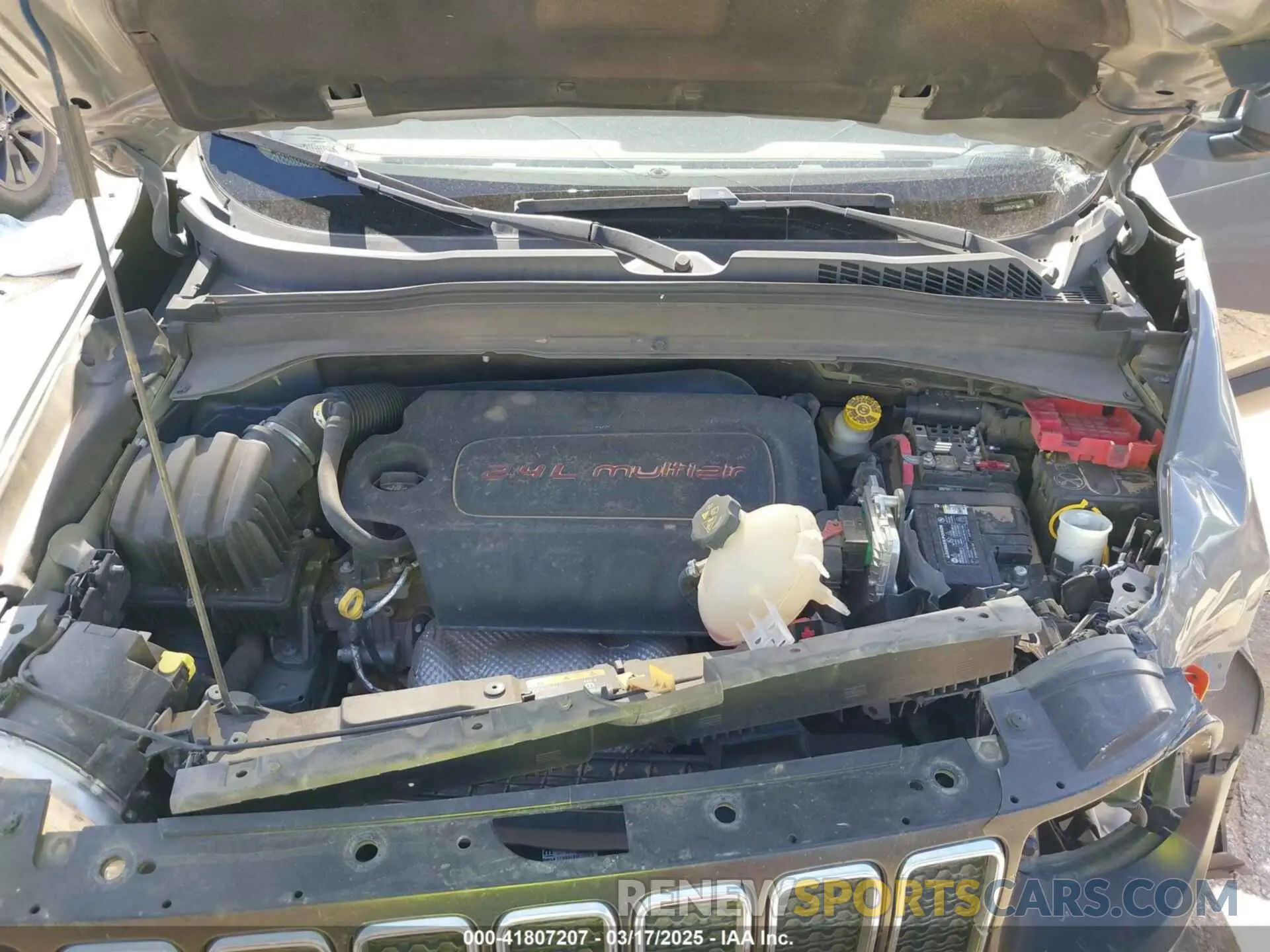 10 Photograph of a damaged car ZACNJABB2LPL80283 JEEP RENEGADE 2020