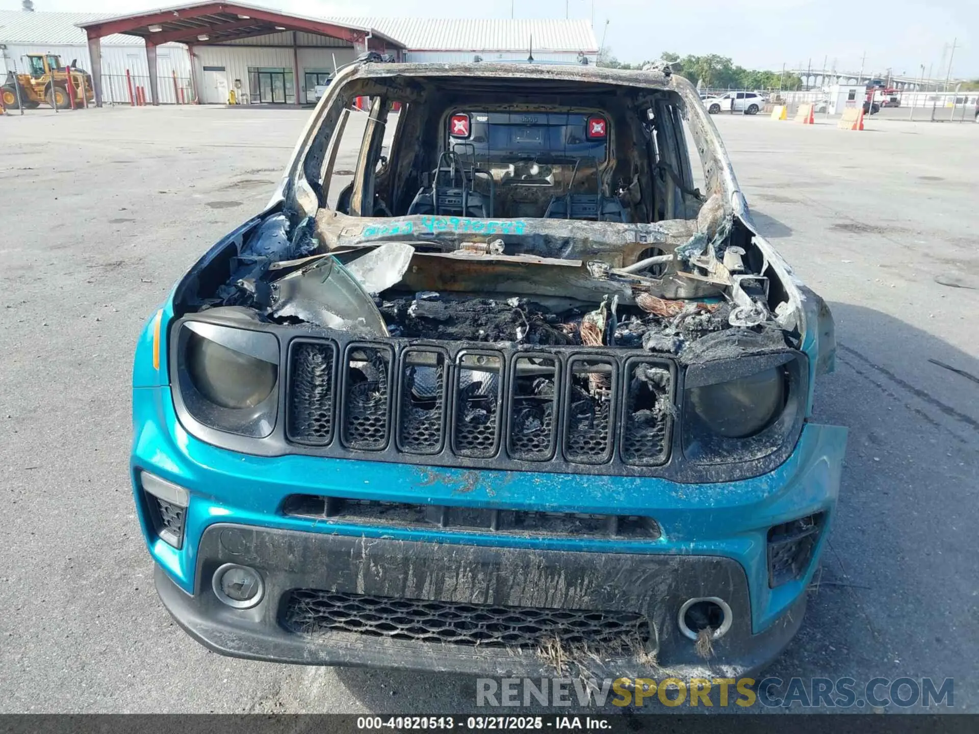 6 Photograph of a damaged car ZACNJABB2LPL83135 JEEP RENEGADE 2020