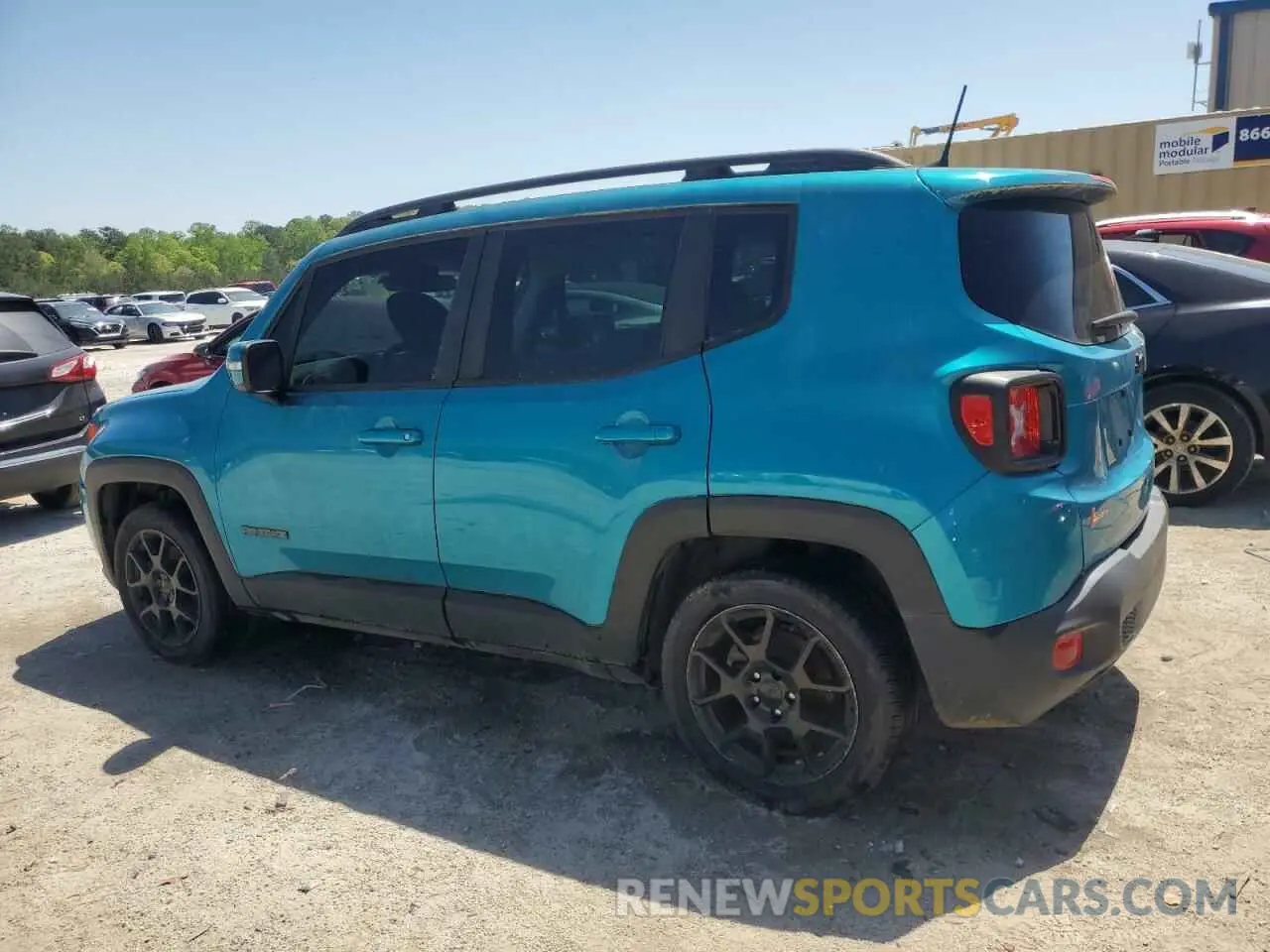 2 Photograph of a damaged car ZACNJABB3LPL27009 JEEP RENEGADE 2020