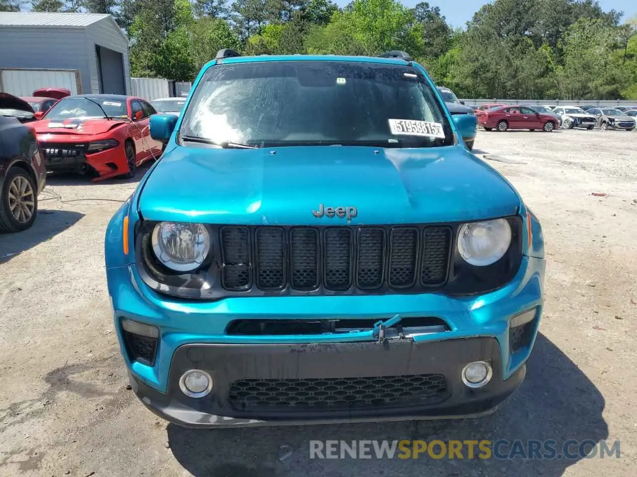 5 Photograph of a damaged car ZACNJABB3LPL27009 JEEP RENEGADE 2020