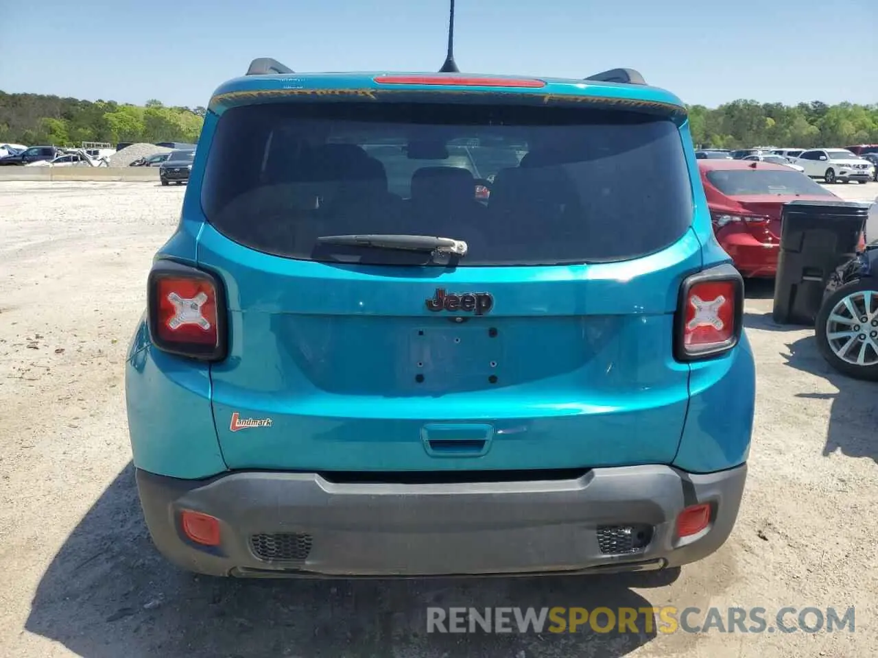 6 Photograph of a damaged car ZACNJABB3LPL27009 JEEP RENEGADE 2020
