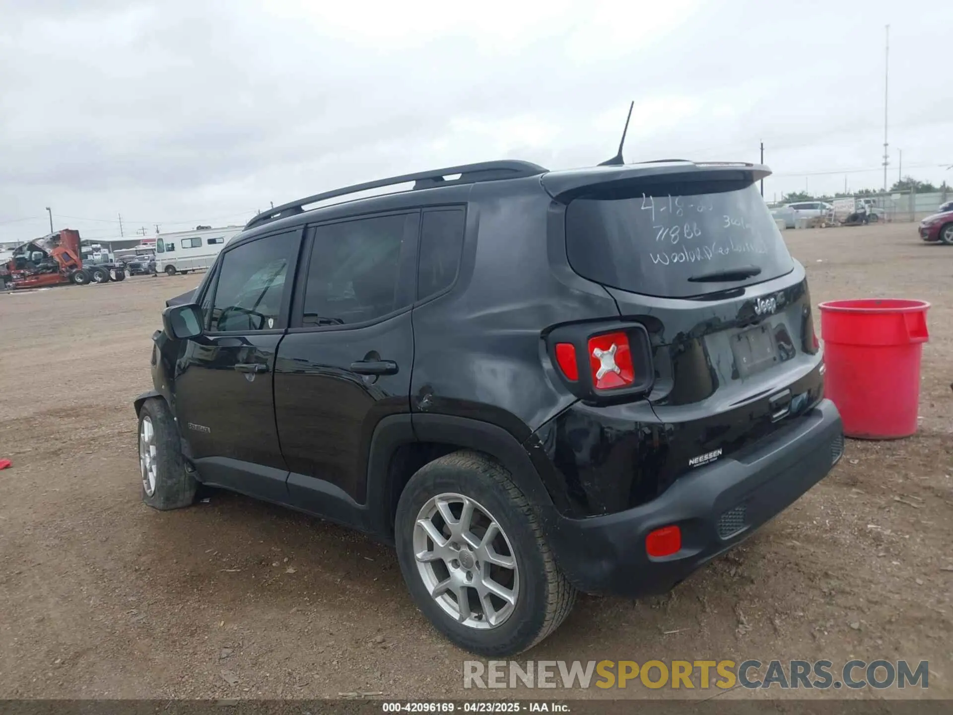 13 Photograph of a damaged car ZACNJABB3LPL46739 JEEP RENEGADE 2020