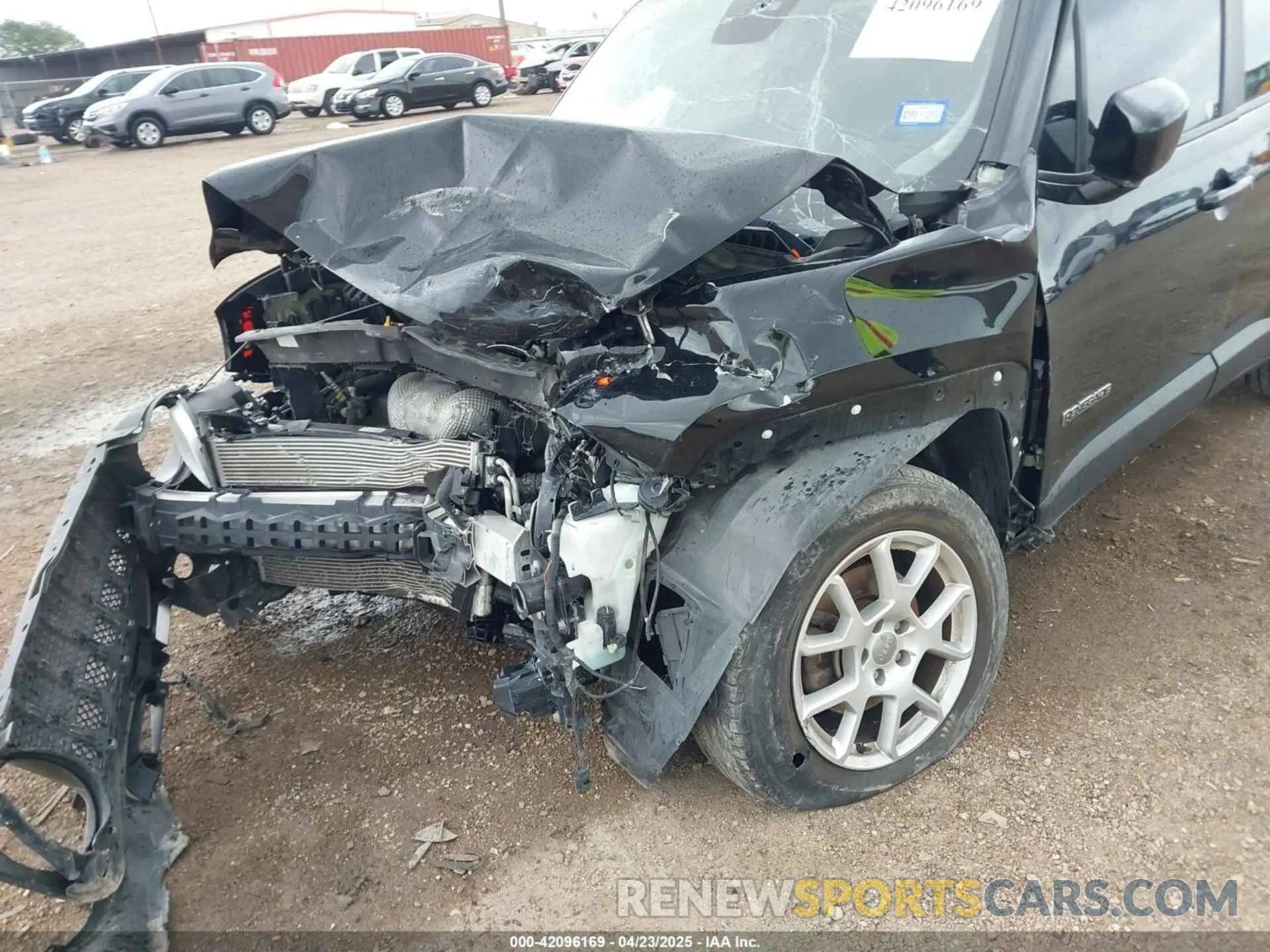 6 Photograph of a damaged car ZACNJABB3LPL46739 JEEP RENEGADE 2020