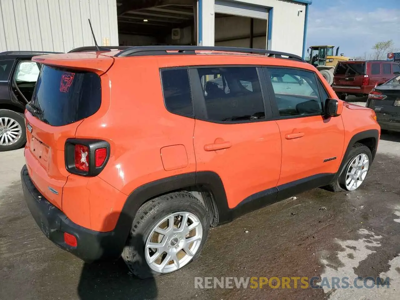 3 Photograph of a damaged car ZACNJABB4LPL22756 JEEP RENEGADE 2020