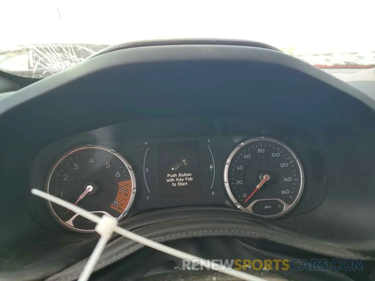 9 Photograph of a damaged car ZACNJABB4LPL22756 JEEP RENEGADE 2020