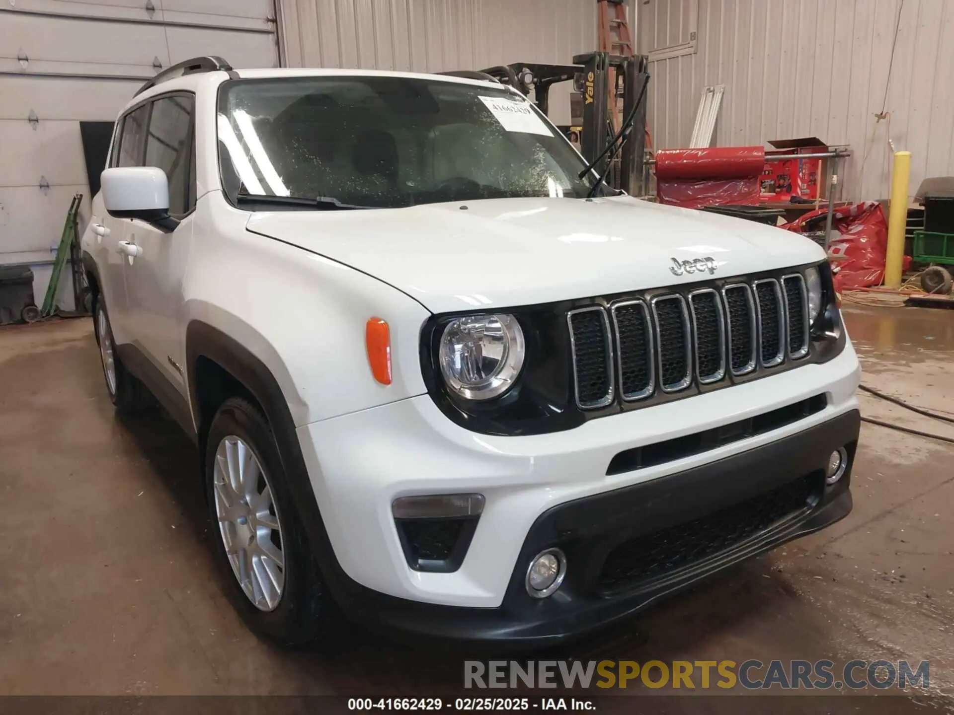 1 Photograph of a damaged car ZACNJABB4LPL26676 JEEP RENEGADE 2020
