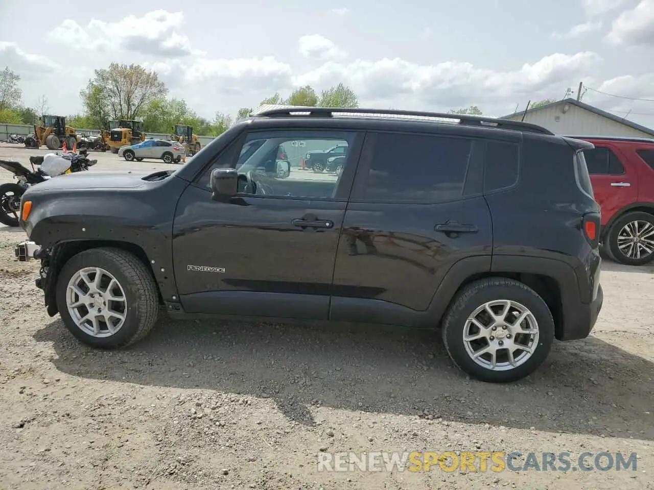 2 Photograph of a damaged car ZACNJABB4LPL31196 JEEP RENEGADE 2020
