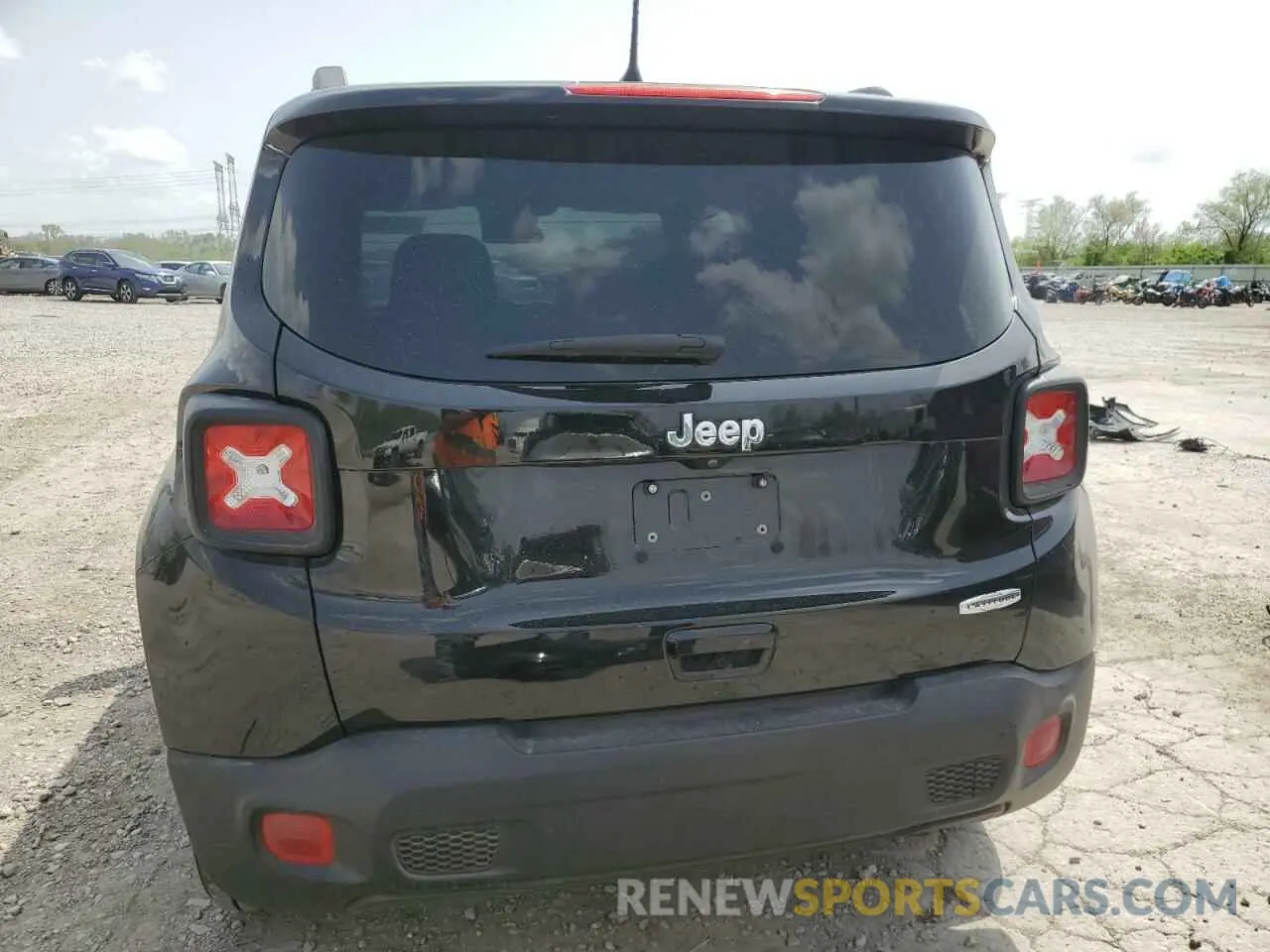 6 Photograph of a damaged car ZACNJABB4LPL31196 JEEP RENEGADE 2020