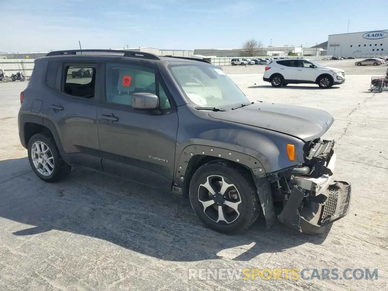 4 Photograph of a damaged car ZACNJABB4LPL33708 JEEP RENEGADE 2020
