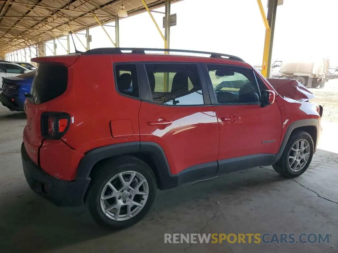 3 Photograph of a damaged car ZACNJABB4LPL42991 JEEP RENEGADE 2020