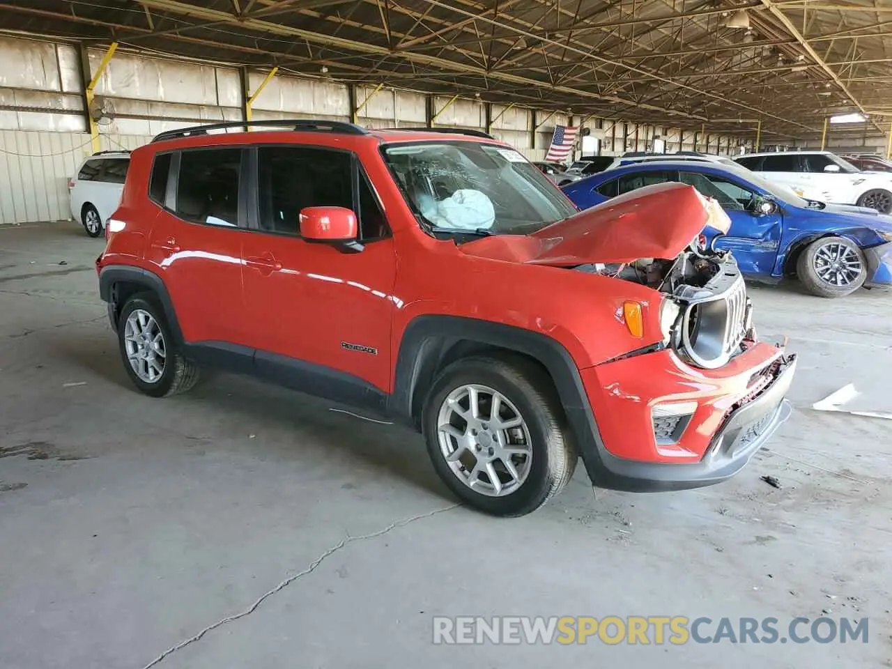 4 Photograph of a damaged car ZACNJABB4LPL42991 JEEP RENEGADE 2020