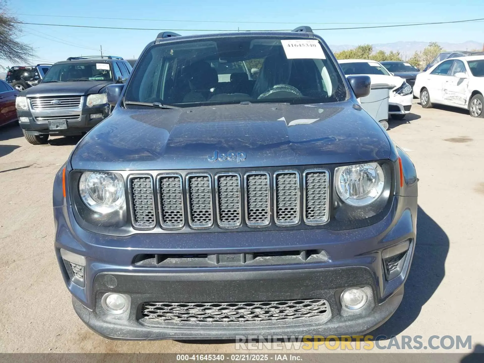 12 Photograph of a damaged car ZACNJABB4LPL84593 JEEP RENEGADE 2020