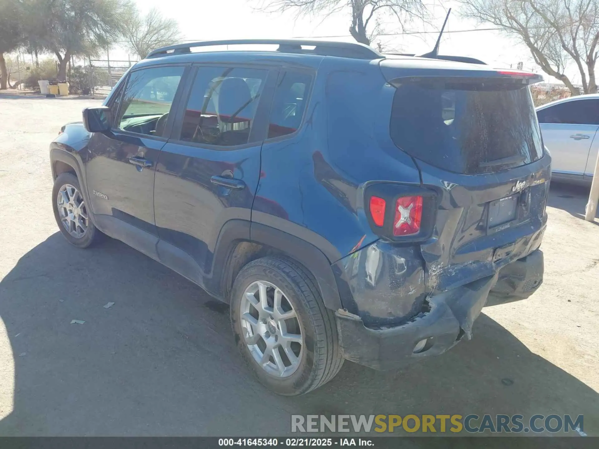 3 Photograph of a damaged car ZACNJABB4LPL84593 JEEP RENEGADE 2020
