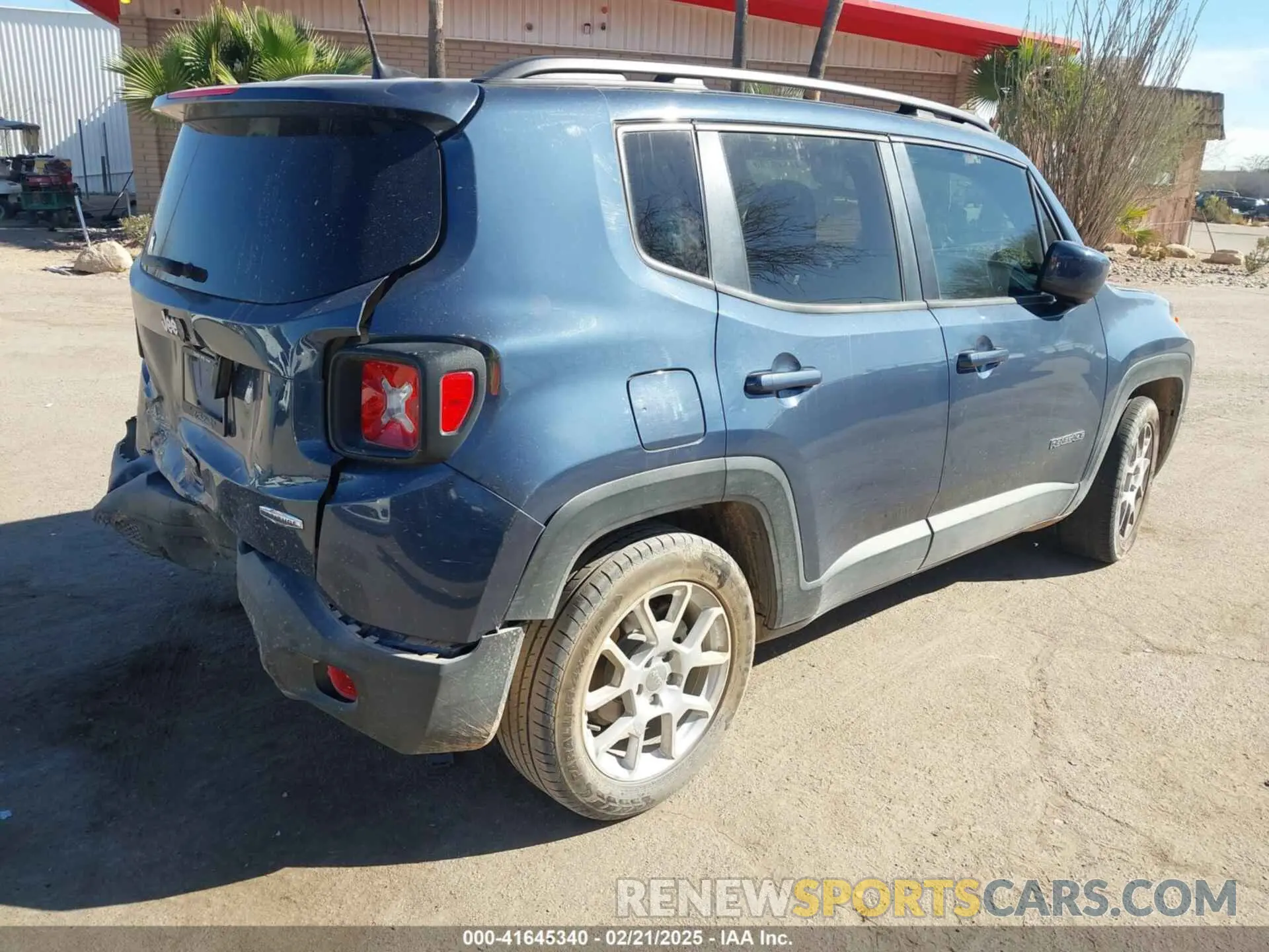 4 Photograph of a damaged car ZACNJABB4LPL84593 JEEP RENEGADE 2020