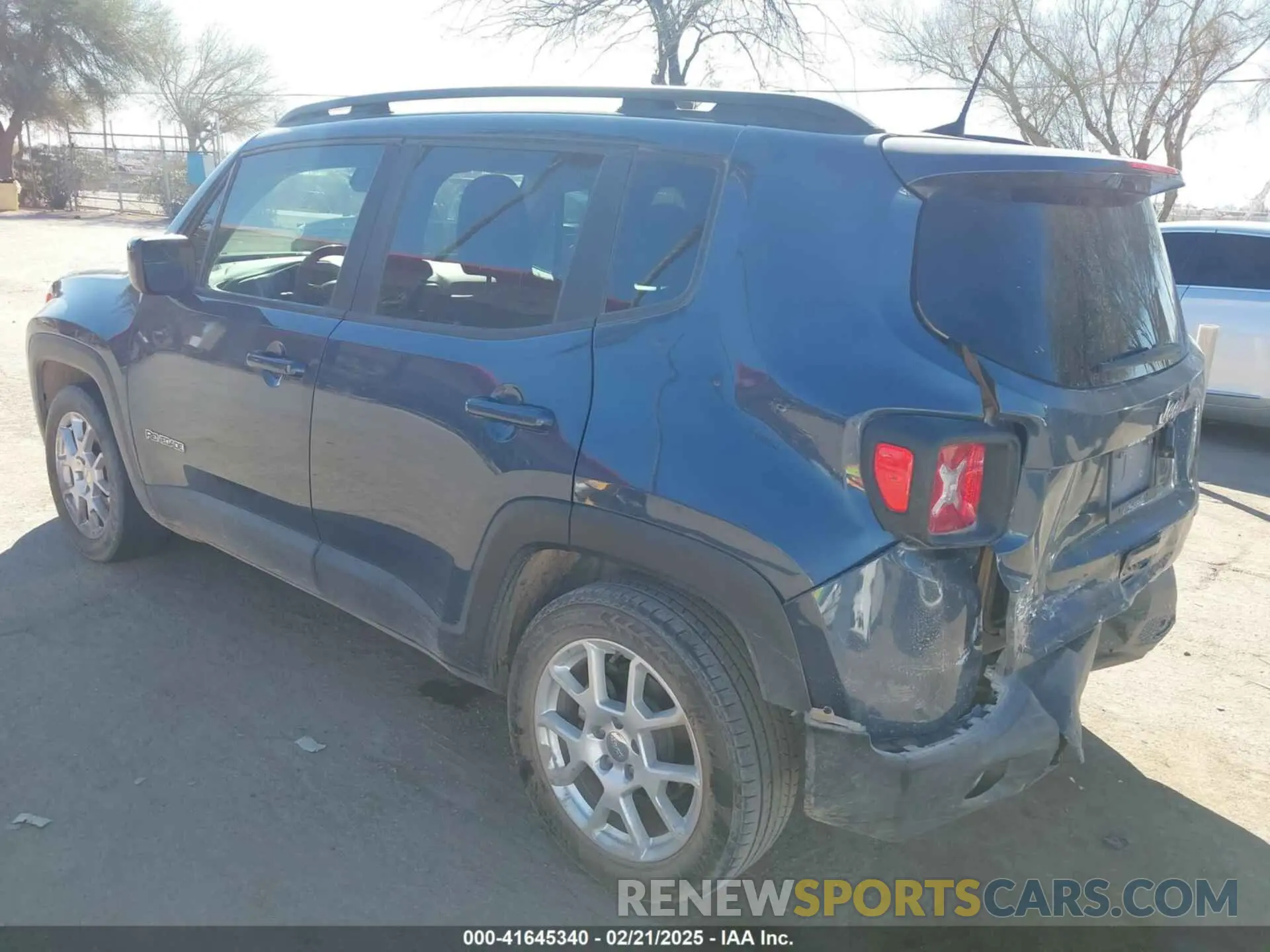 6 Photograph of a damaged car ZACNJABB4LPL84593 JEEP RENEGADE 2020