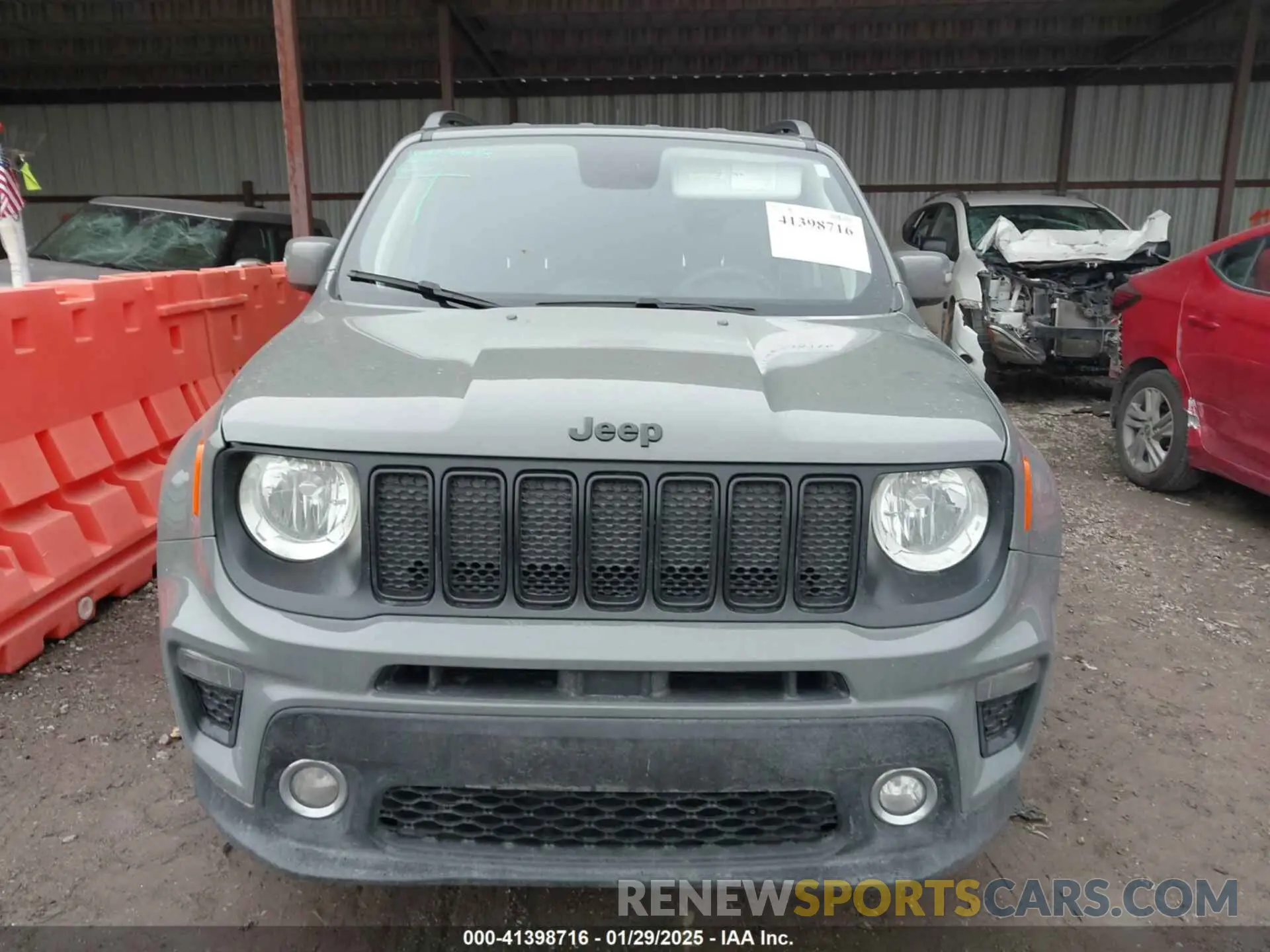 12 Photograph of a damaged car ZACNJABB4LPM07063 JEEP RENEGADE 2020