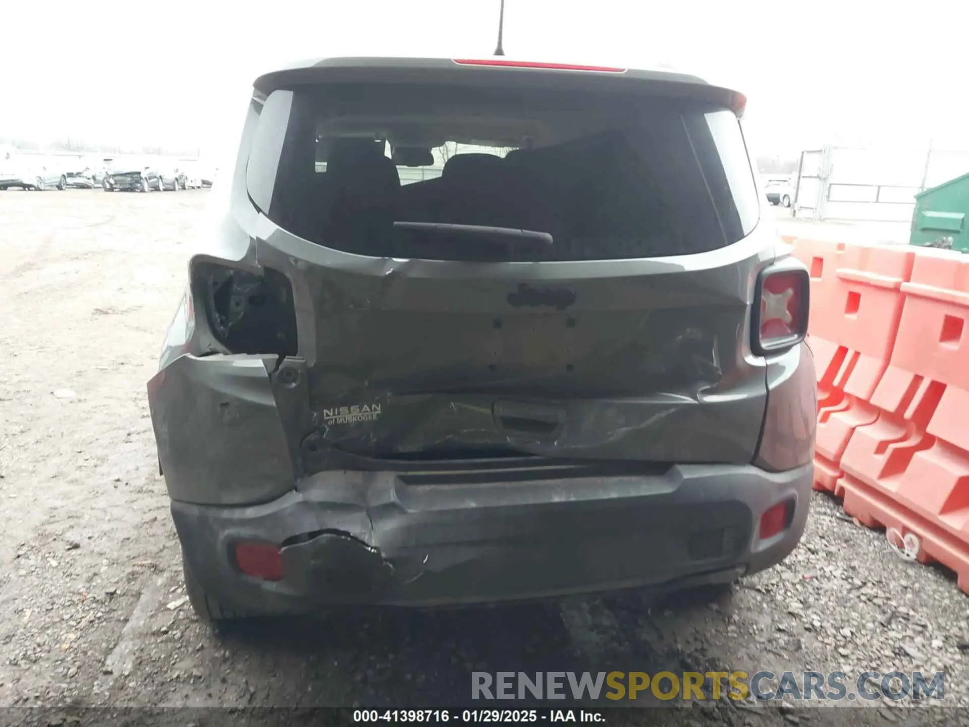 16 Photograph of a damaged car ZACNJABB4LPM07063 JEEP RENEGADE 2020