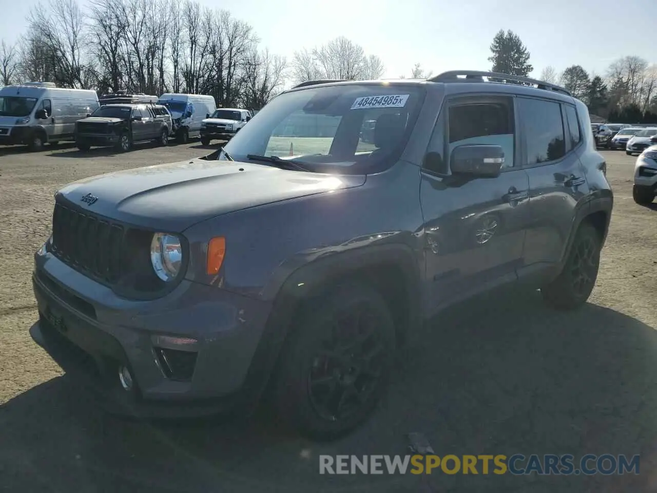 1 Photograph of a damaged car ZACNJABB5LPL85090 JEEP RENEGADE 2020