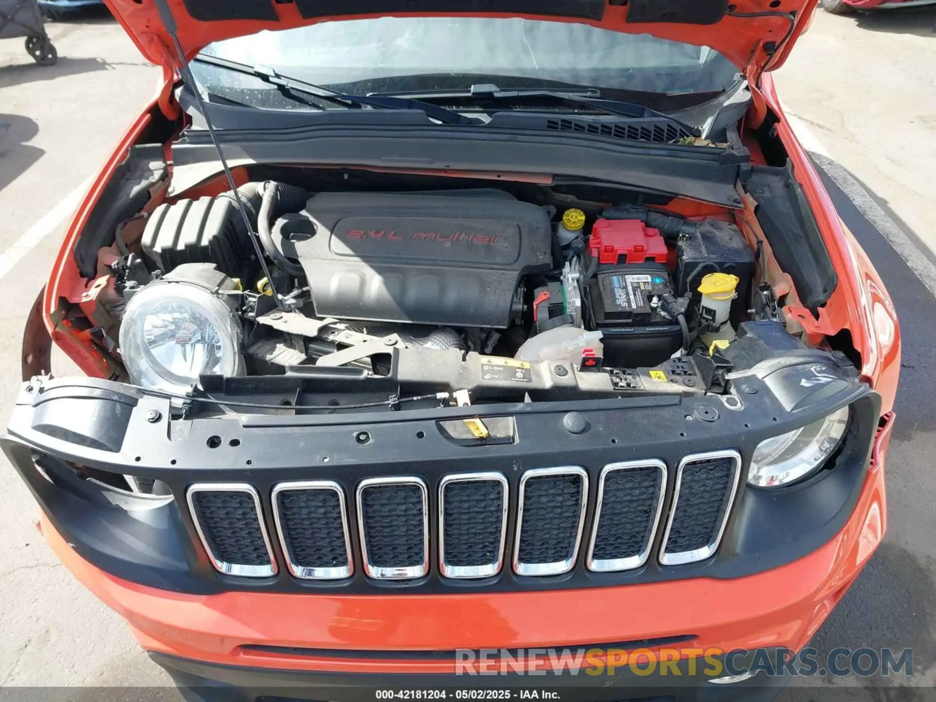 10 Photograph of a damaged car ZACNJABB5LPL88670 JEEP RENEGADE 2020
