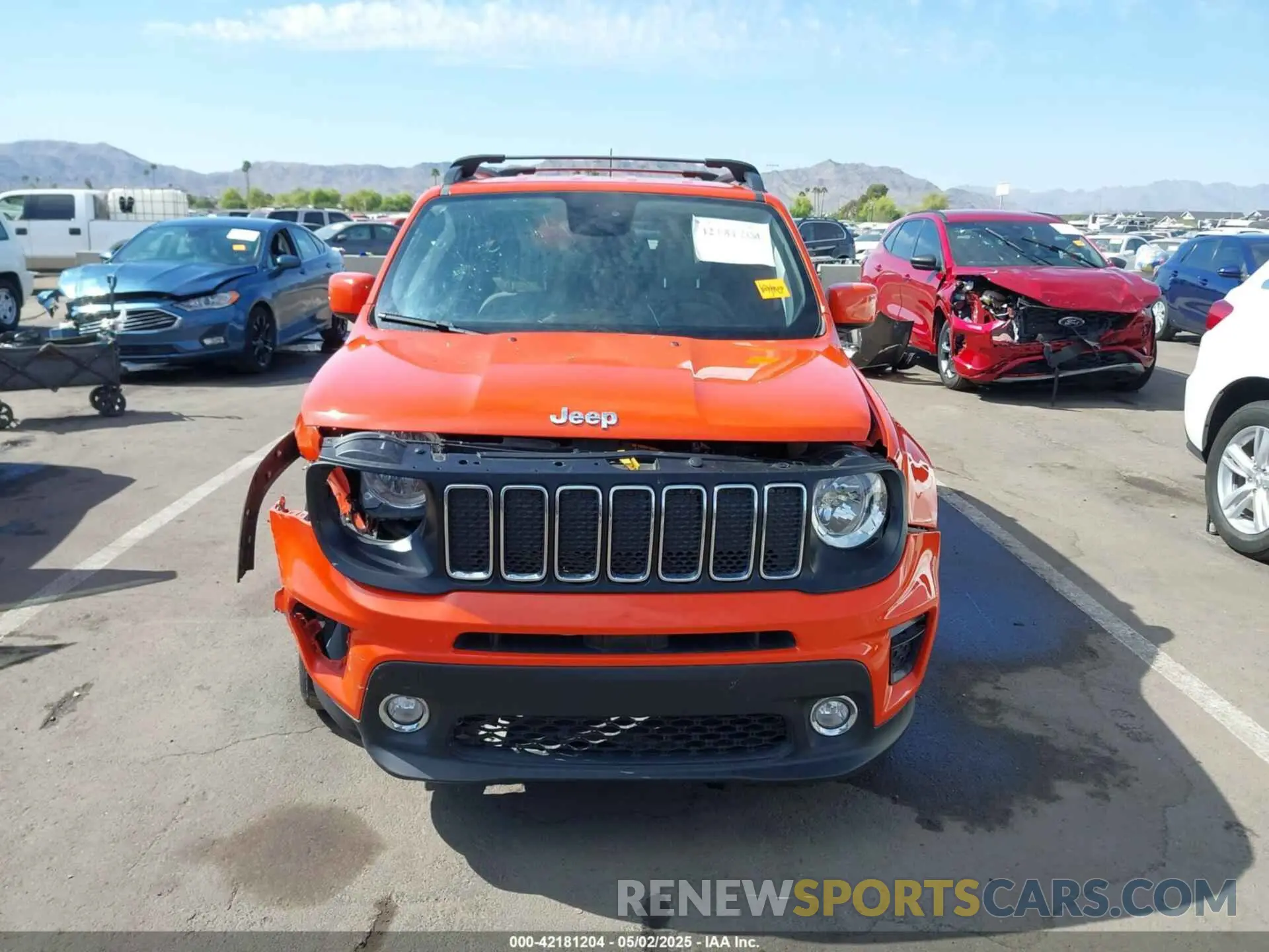 11 Photograph of a damaged car ZACNJABB5LPL88670 JEEP RENEGADE 2020