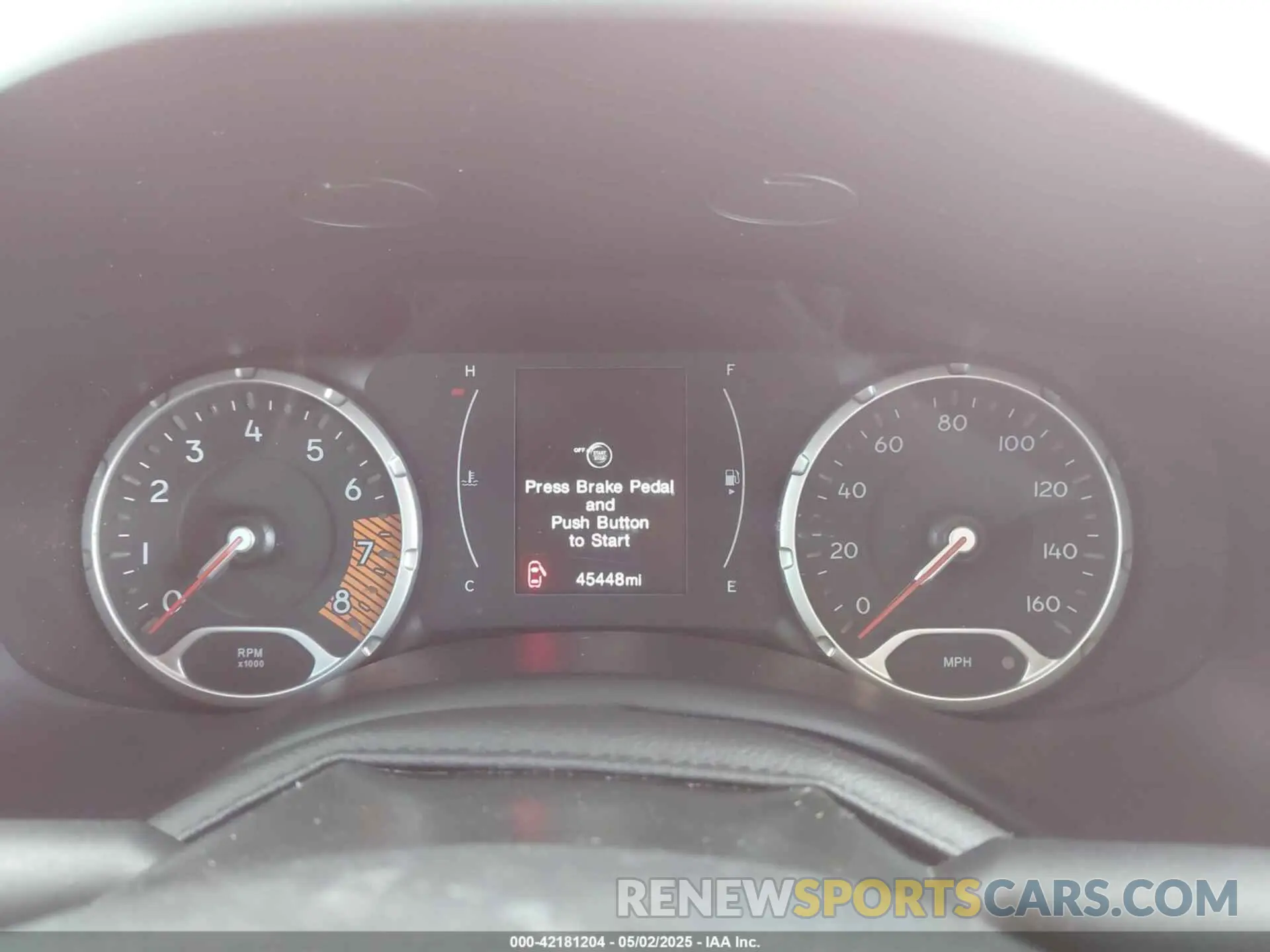 7 Photograph of a damaged car ZACNJABB5LPL88670 JEEP RENEGADE 2020