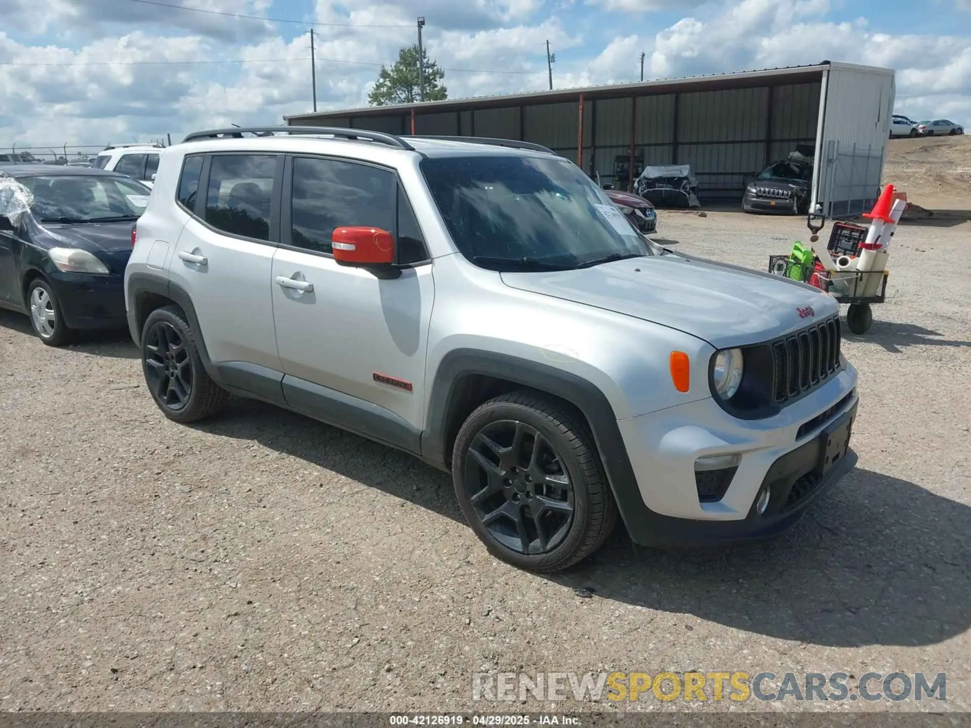 1 Photograph of a damaged car ZACNJABB5LPL92881 JEEP RENEGADE 2020