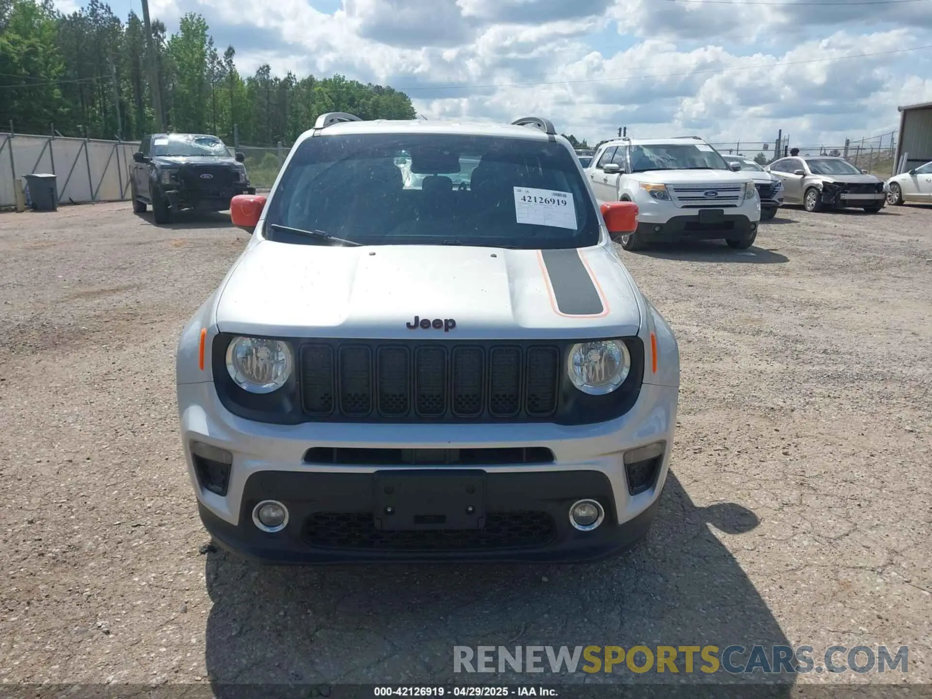 12 Photograph of a damaged car ZACNJABB5LPL92881 JEEP RENEGADE 2020