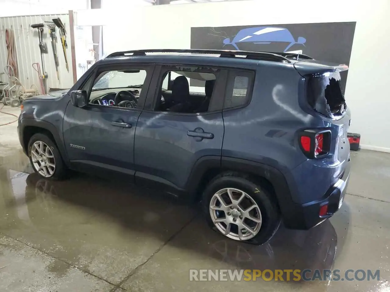2 Photograph of a damaged car ZACNJABB5LPM00218 JEEP RENEGADE 2020
