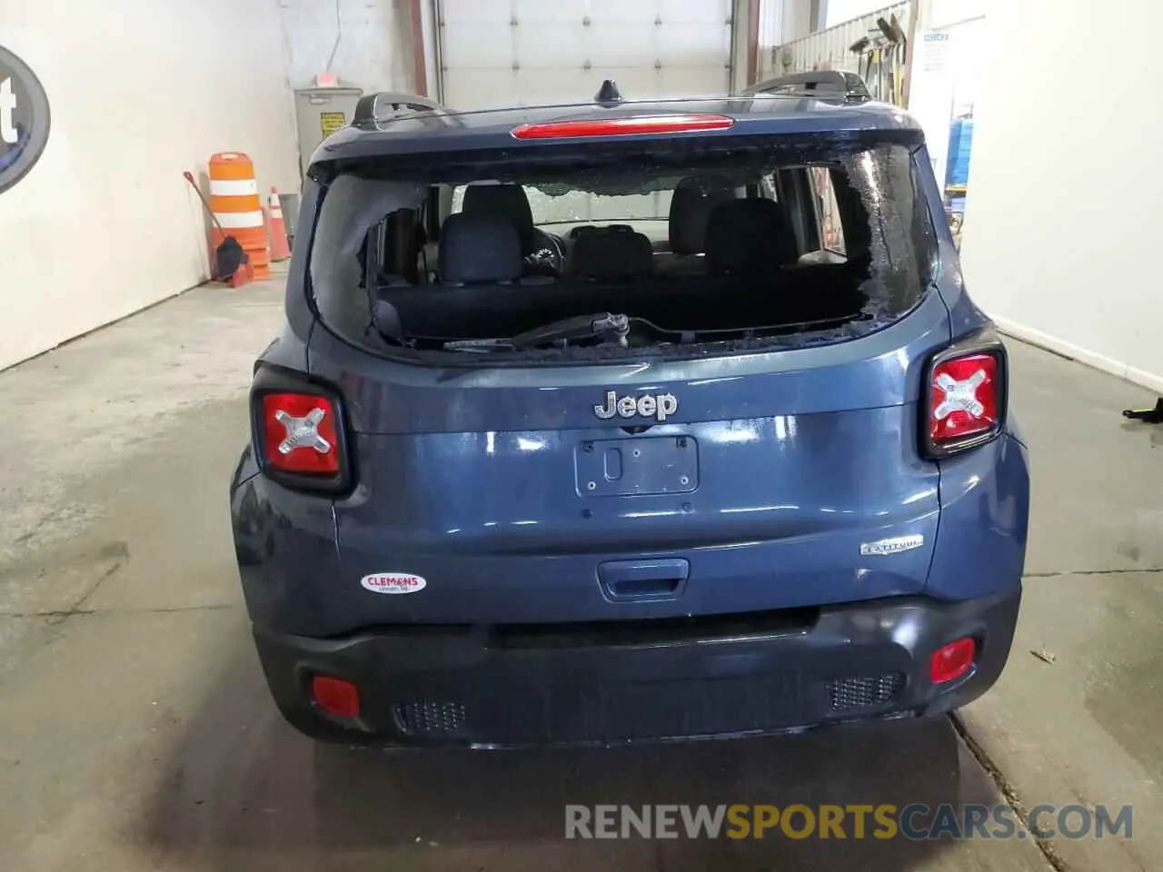 6 Photograph of a damaged car ZACNJABB5LPM00218 JEEP RENEGADE 2020